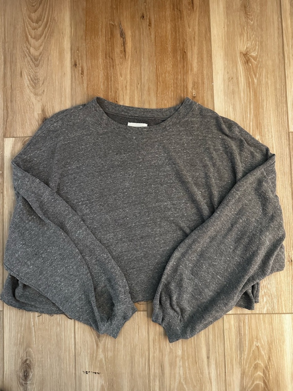 American Eagle Crop Slouchy Sweatshirt